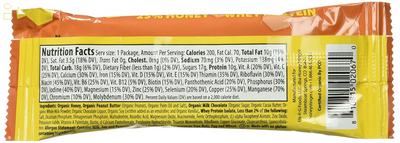 Honey Stinger Protein Bar, Peanut Butter, 1.5 Ounce