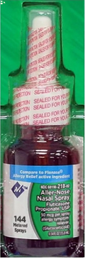 M_M Cetirizine HCL 10 Mg (200 Count) Generic Zyrtec plus Fluticasone Nasal Spray 50Mcg, 1 Bottle 144 Sprays Generic Flonase | 24 H Non Drowsy Allergy Relief | Best Value Generic OTC Allergy Medicatio