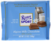 Ritter Alpine Milk Chocolate, 3.5 Oz