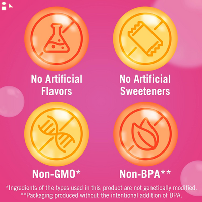 Del Monte® Bubble Fruit™ Peach Strawberry Lemonade Peaches & Popping Boba with Sweetened Juice 4-3.5 Ounce Cups (Pack of 4), Orange