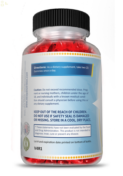 Slimming Gummies 1,000Mg+ Apple Cider Vinegar ACV 60 Gummy USA