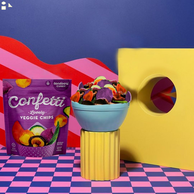 Confetti Snacks Lovely Vegetable Chips (Tandoori Curry)