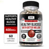 Healthy Glucose W/ Bitter Melon, Alpha Lipoic Acid, Cinnamon, Blood Support 60Ct