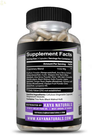 Max Detox - Colon Cleanse, Detox Toxins, Energy Boost Capsules