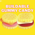 Kraft Cracker Stackers Gummy Lunchable Kit, Candy That Looks like Food, Easter 2024 Basket Stuffers, 3.1 Ounces