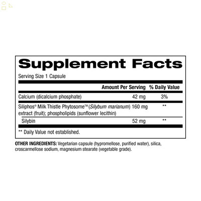 Trunature Premium Milk Thistle 160 Mg., 120 Vegetarian Capsules