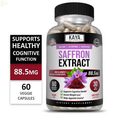 (2 Pack) Saffron for Seasonal Depression, Libido Support and Appetite Control