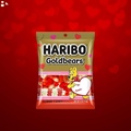 Haribo, Gold-Bears Valentine Peg Bag, 4 Ounce