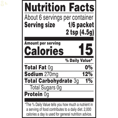 Ortega Seasoning Mix, Chipotle, 1 Ounce Packaging may vary 