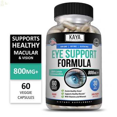 Eye Health Supplement, Lutein and Zeaxanthin, Vision Health, Eye Strain Support