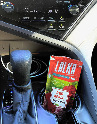 Lalka Hard Candy Red Apple Vegan, 2.8 Oz Size Bag