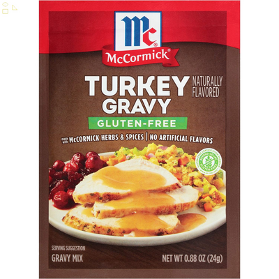 Mccormick Turkey Gravy Mix (Gluten Free), 0.88 Oz