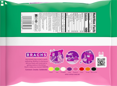 Brach'S Tiny Jelly Beans, Springtime Easter Candy, 9 Oz (18 Individually Wrapped Pouches)