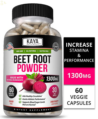 (2 Pack) Organic Beet Root Powder 1300Mg Antioxidants Digestive Immune Support