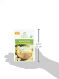 Simply Organic Spinach Dip Mix, Certified Organic, Gluten-Free | 1.41 Oz | Pack of 3