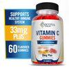 Vitamin C Gummies- Immune System Support, Heart & Brain Health 33Mg+ 60Ct