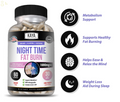 (2 Pack) Night Time Fat Burner 60Ct Appetite Suppressant Sleep Aid