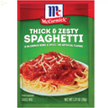 Pack of 12 Mccormick Thick and Zesty Spaghetti Gluten Free Thick and Zesty Spaghetti Sauce Seasoning Mix, 1.37 Oz Envelope Packing May Vary 