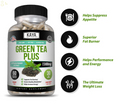(2 Pack) Green Tea Fat Burner 1200Mg Natural, Increase Metabolism