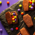 M&M'S Mad Scientist Mix Peanut, Peanut Butter & Milk Chocolate Assorted Halloween Candy, 8 Oz Bag