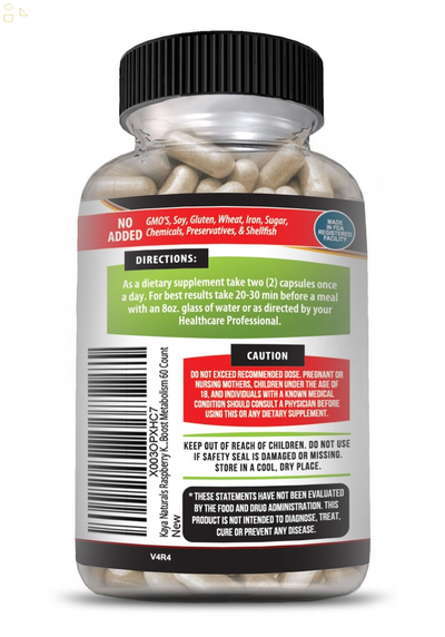 (2 Pack) Raspberry Ketone 60Ct, Appetite Control, Boost Metabolism