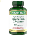 Natr Bounty Magnesium Glycinte 180 Capsules 240 Mg