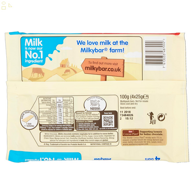Nestle Milkybar 4 Pack 90G