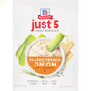 Mccormick, Just 5 Simple Ingredients Classic French Onion Dip & Seasoning Mix, 1 Oz