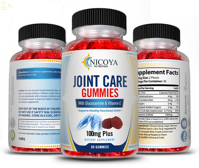 Joint Care Gummies Build, Boost, Increase Joint Flexibility Cartilage & Mobility
