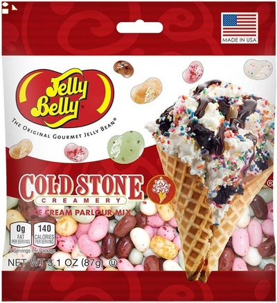 Jelly Belly Cold Stone® Ice Cream Parlor Mix Jelly Beans, 3.1 Oz Grab & Go® Bag