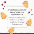 Festive Mini Bag Shortbread Trees