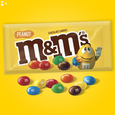 M&M'S, Peanut Chocolate, 1.74 Oz