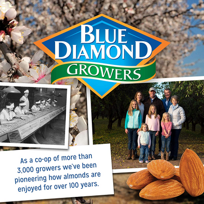 Blue Diamond Almonds, Bold Salt 'N Vinegar, 6 Ounce