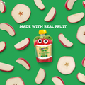 Mott'S No Sugar Added Applesauce, 3.2 Oz Clear Pouches, 4 Count
