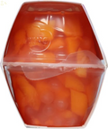 Del Monte® Bubble Fruit™ Peach Strawberry Lemonade Peaches & Popping Boba with Sweetened Juice 4-3.5 Ounce Cups (Pack of 4), Orange