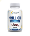 Antarctic Krill Oil 500 Mg, 30 Softgels | Omega-3 EPA, DHA, with Astaxanthin