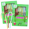 Limited Edition ELF Themed Christmas Candy Canes, Individually Wrapped Classic Holiday Treats, Festive Party Favor Snacks, 5.3 Ounces (Pack of 2)