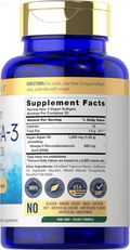 Vegan Omega 3 Supplement | 1290 Mg | 60 Softgels | Plant Based | Non-Gmo & Gluten Free | from Algae Oil