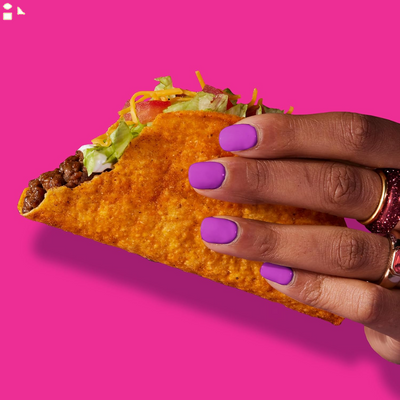 Taco Bell Hot Seasoned Flavor Crunchy Taco Shells, 12 Ct, 4.8 Oz Box