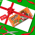 M&M'S Holiday Peanut Butter Milk Chocolate Candy Christmas Assortment, 10 Oz Bag