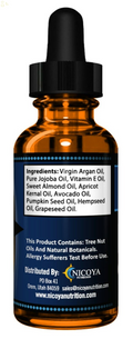 Beard Growth Oil -Fast Growing Beard Mustache Facial Hair Oil for Men -Unscented