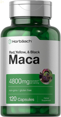 Maca Root Capsules | 120 Pills | High Potency Extract for Men and Women | Non-Gmo and Gluten Free Formula