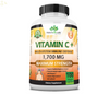 Vitamin C 1,700 MG with Vitamin D3, Zinc, Elderberry, Ginger Root - 100 V Caps