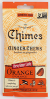 Chimes Orange Ginger Chews, 1.5 Ounce (Pack of 1)