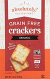 Absolutely Gluten Free Crackers, Original 4.4-Ounce