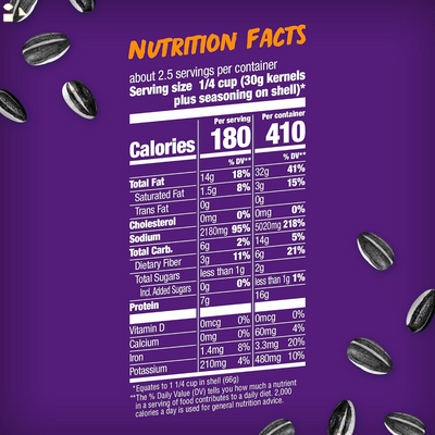 BIGS Taco Bell Taco Supreme Sunflower Seeds, Keto Friendly Snack, Low Carb Lifestyle, 5.35 Oz Bag