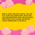 STARBURST All Pink Minis Fruit Chews Candy, 8 Oz. Grab N Go Size Resealable Bag