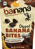 Barnana Dipped Banana Bites, Dark Chocolate, 3.5 Oz