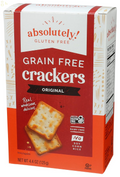 Absolutely Gluten Free Crackers, Original 4.4-Ounce