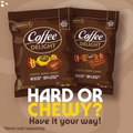 Colombina Coffee Delight Chewy Candy, Gluten-Free Soft Chewy Coffee Candies Made W/Authentic Colombian Coffee, 1 Pack (35 Count)